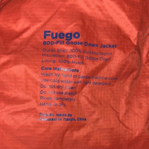 Cotopaxi women’s Fuego Jacket - Picture 5 of 8